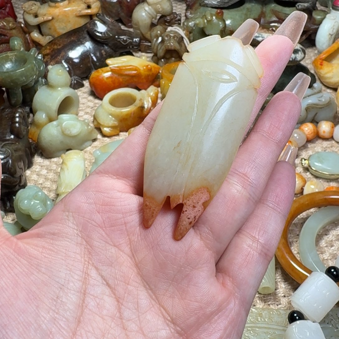 吊坠白玉菩提挂件