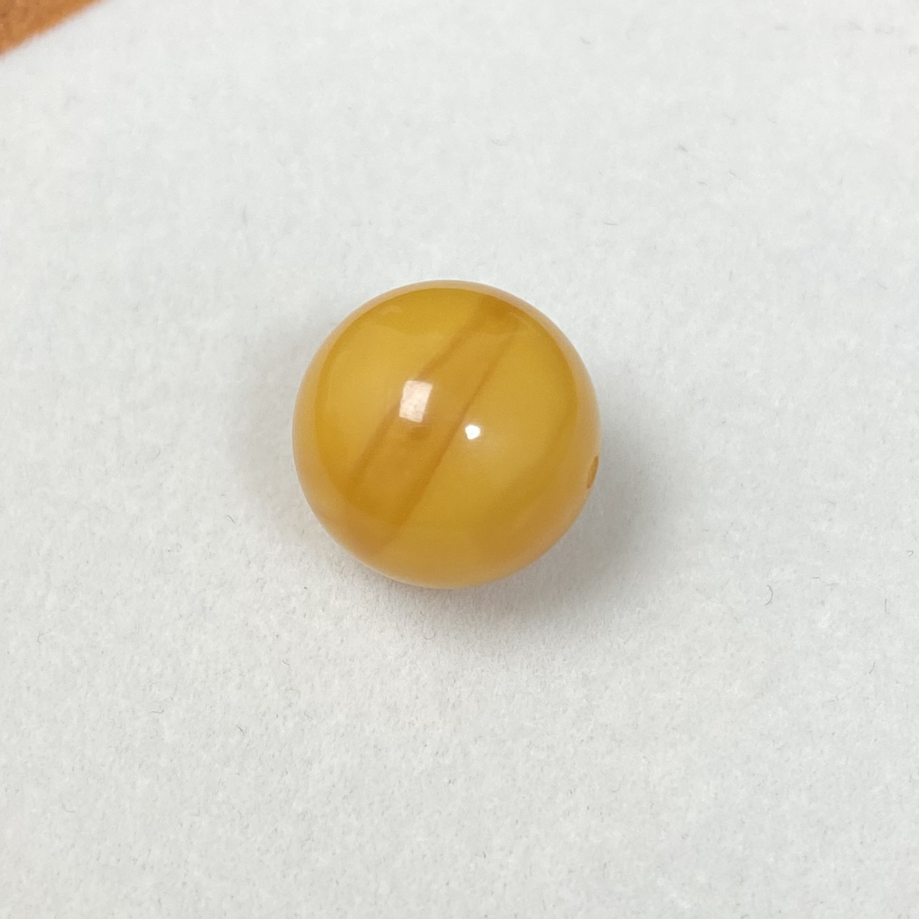 天然蜜蜡老蜜蜡圆珠尺寸14.6mm文玩配珠配饰