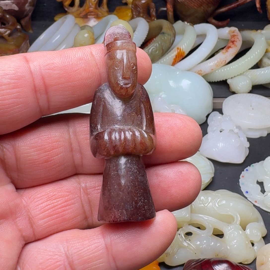 和田玉挂件未镶嵌