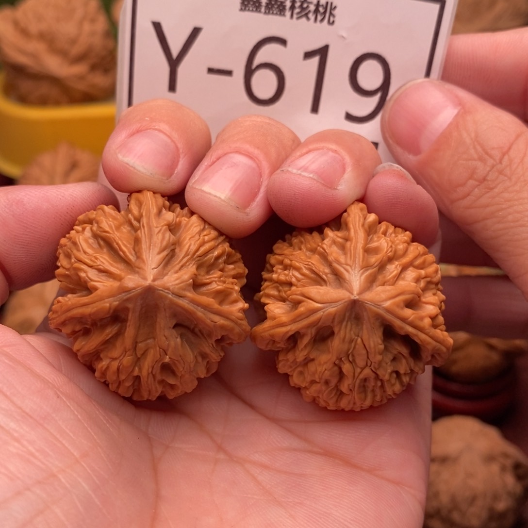 文玩核桃把件玉龙奔33