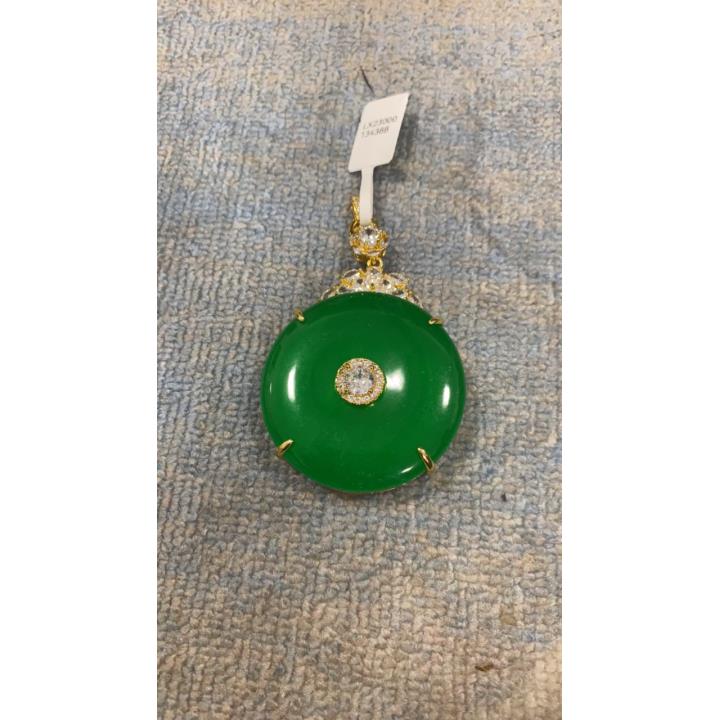 LX-134绿色大平安扣