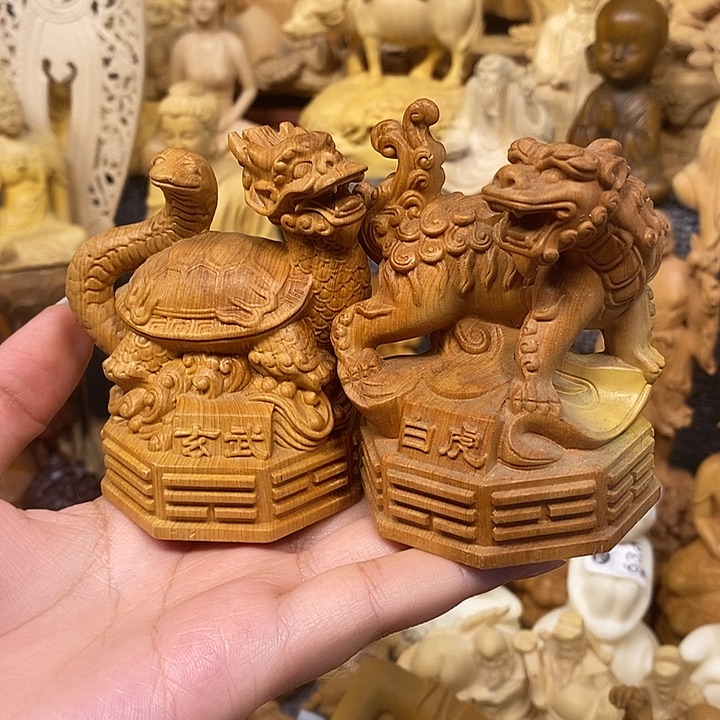 柏木（崖柏）崖柏瑕疵白虎