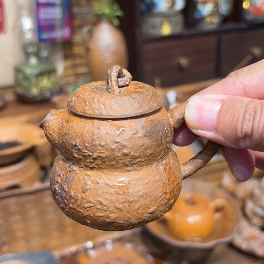 复古风格老陶泥系列茶盘茶具