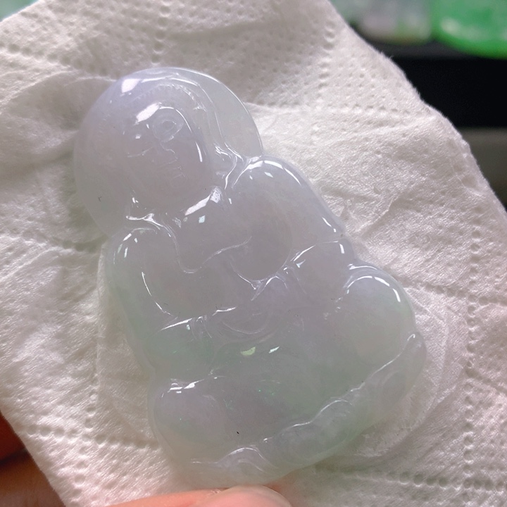 翡翠未镶嵌挂件翡翠