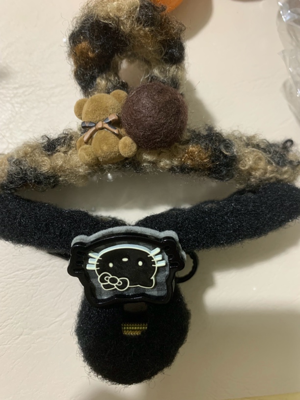 卡通少女风抓夹发夹百搭边夹韩版秋冬发卡简约可爱发饰经典