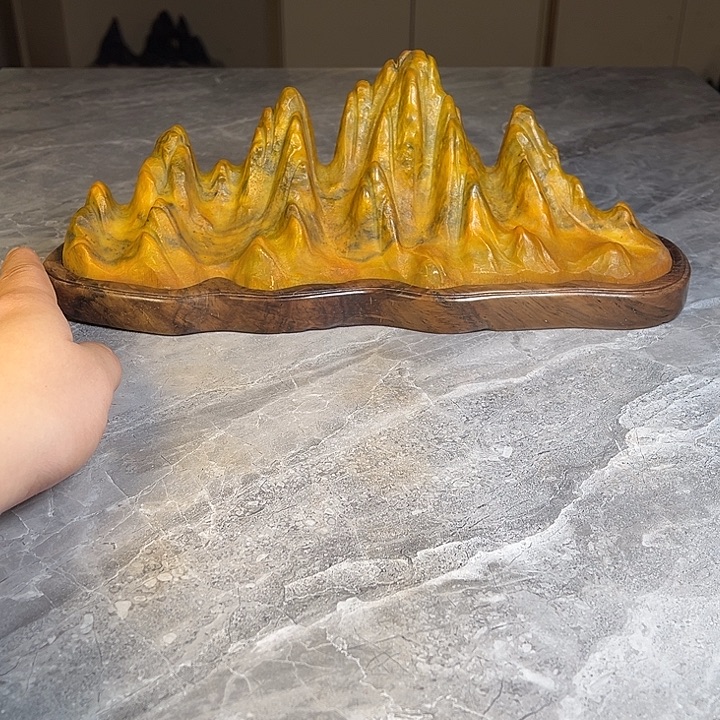 天***勤奇石茶宠鱼缸文房摆件