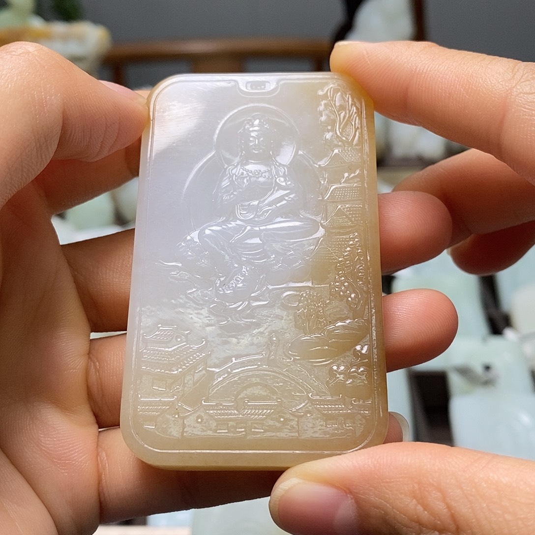 颈饰未镶嵌和田玉