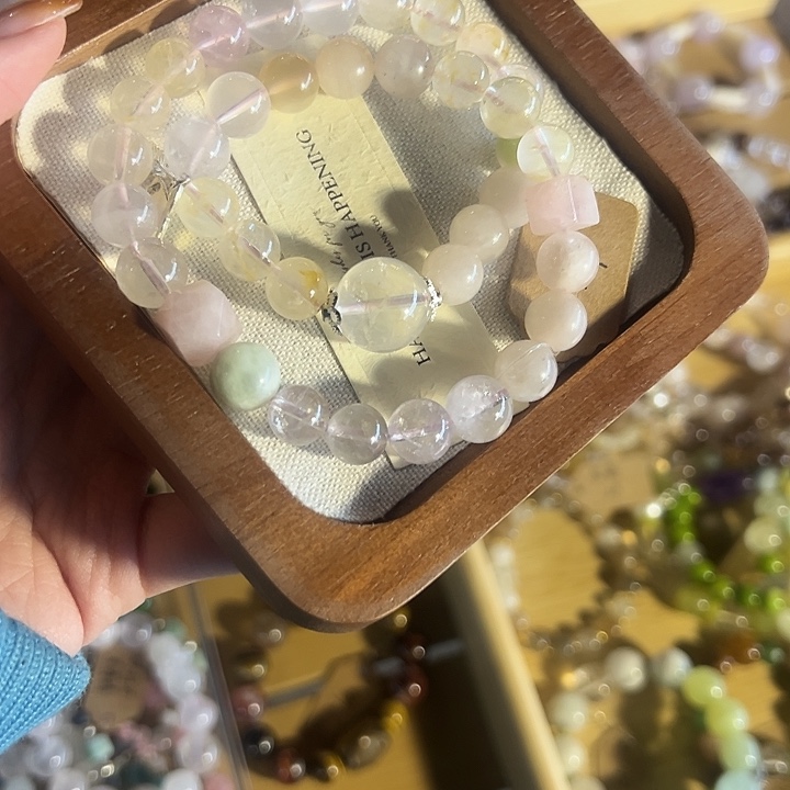 水晶手链未镶嵌水晶