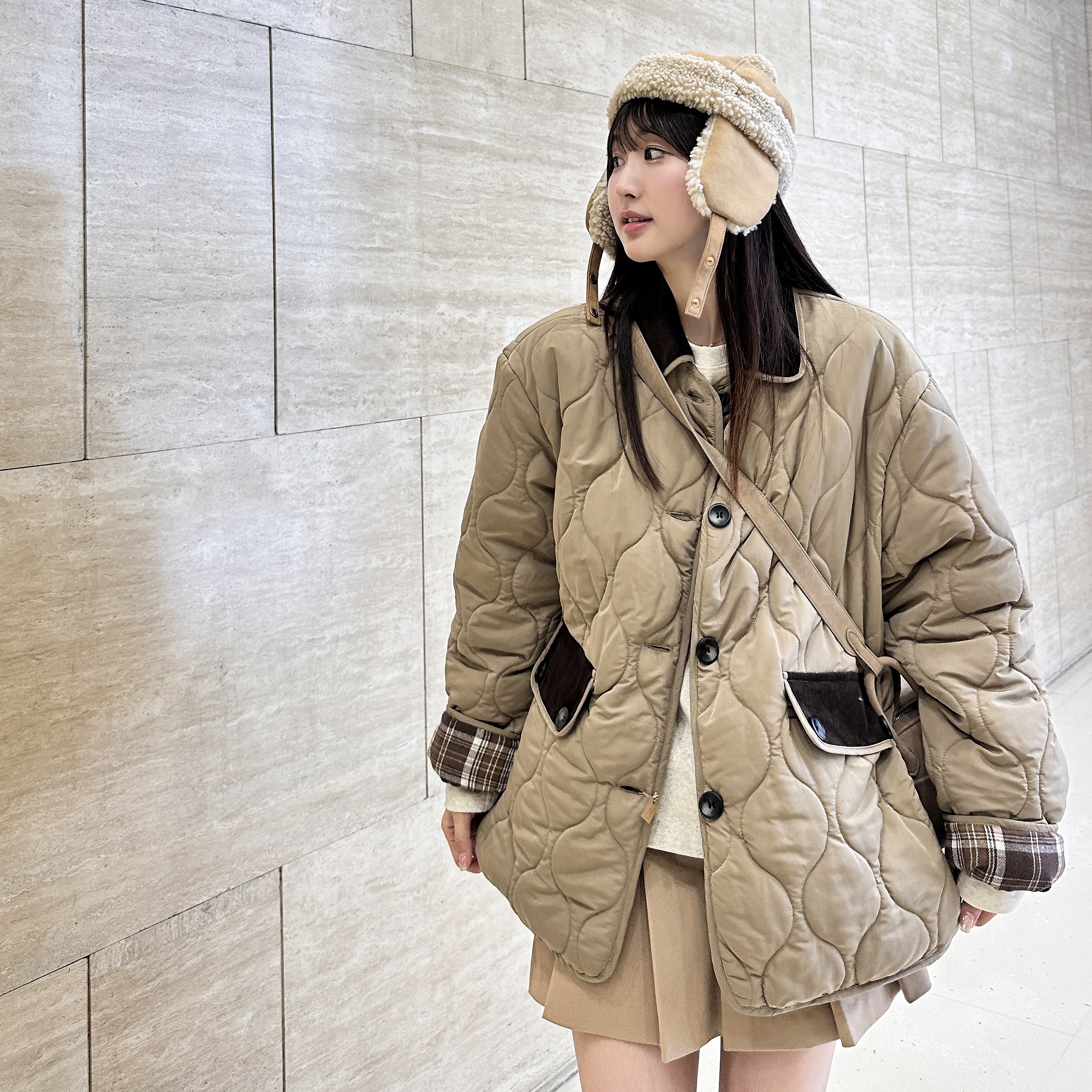 BETTER JOELAY -【定格时光】高端外套双面棉服时尚百搭休闲Z7137