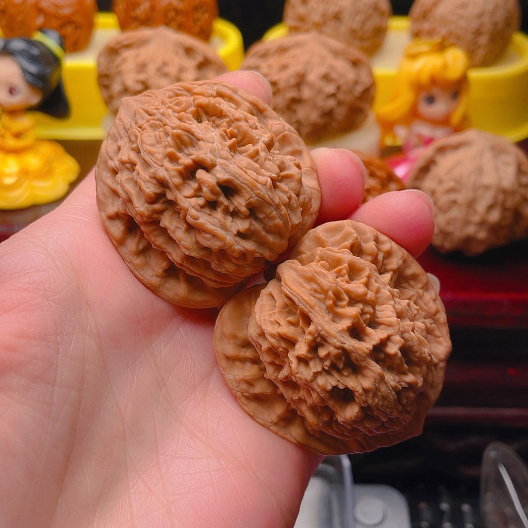 文玩核桃吊坠阿*42全品粗筋虎