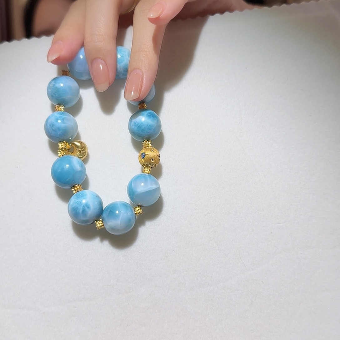 水晶手串未镶嵌天然未镶嵌水晶珠串