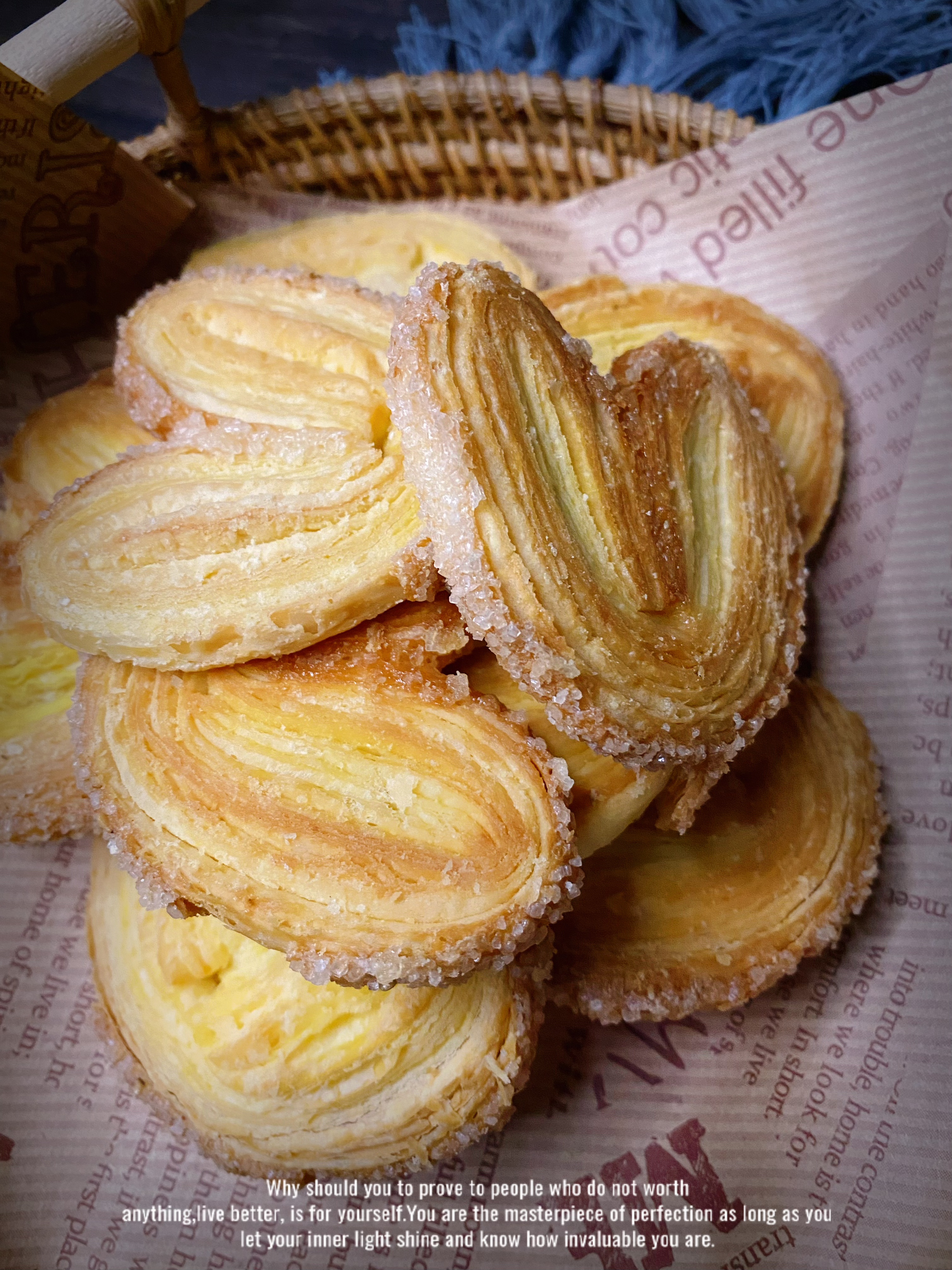 [马蹄酥]蝴蝶酥 含糖 童年零食 办公零食 休闲 独立包装 520g/4袋