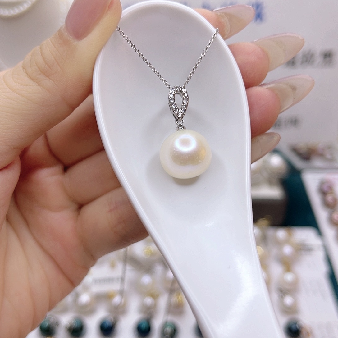 吊坠(赠链)合金淡水珍珠