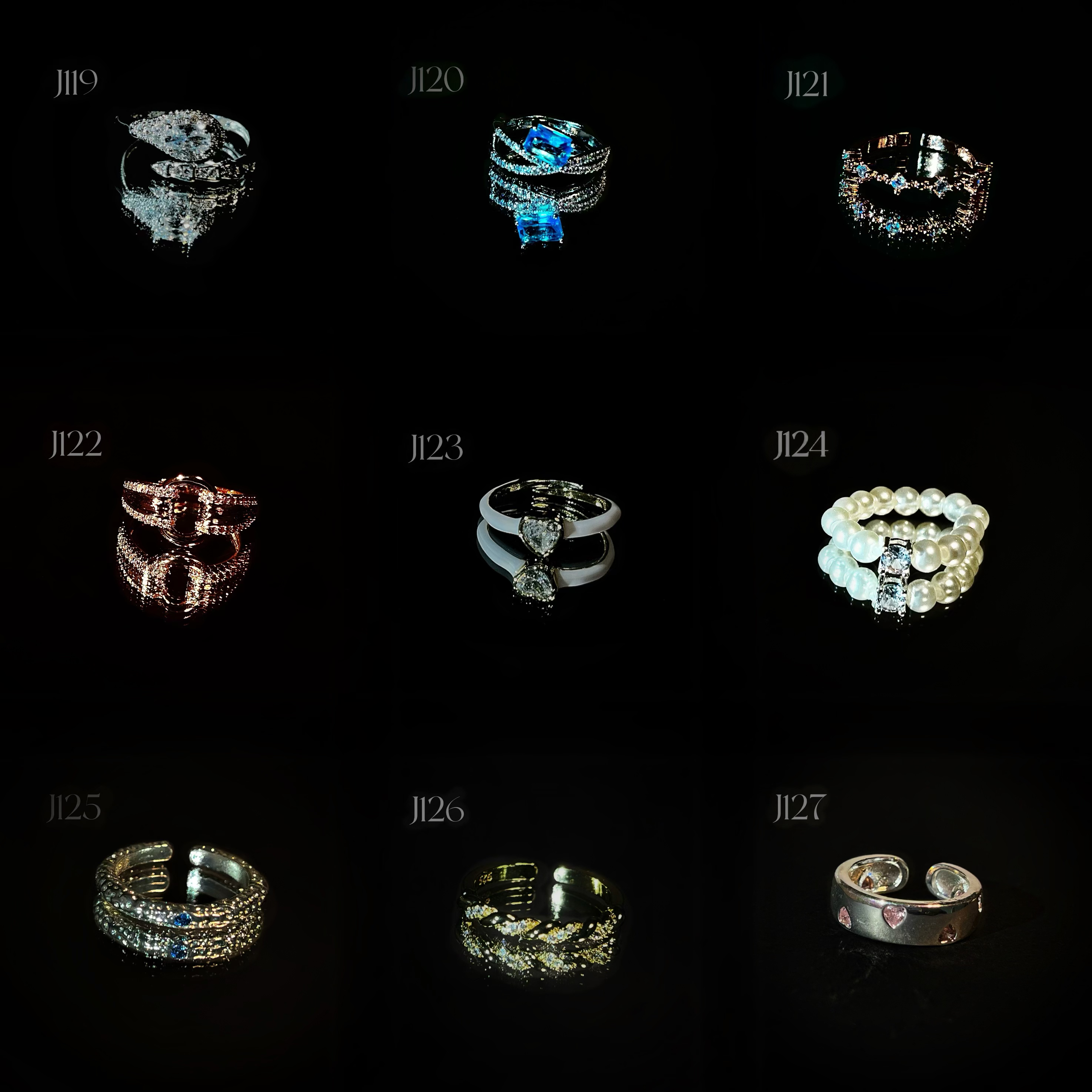 铜合金锆石戒指 特卖孤品女戒指两单包邮