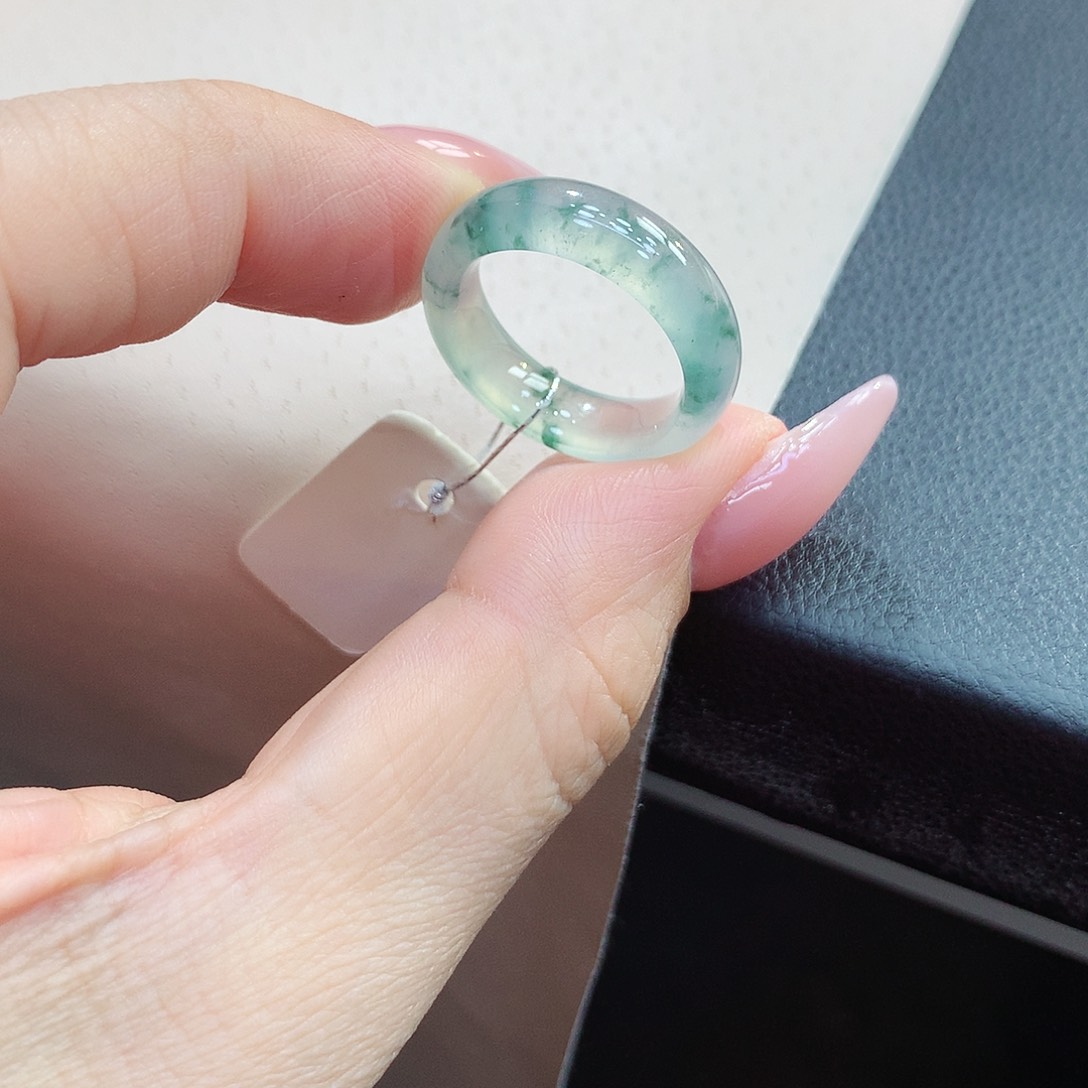 未镶嵌戒指翡翠14号