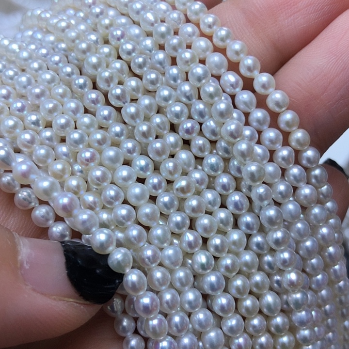 大理石锌合金天然小米链