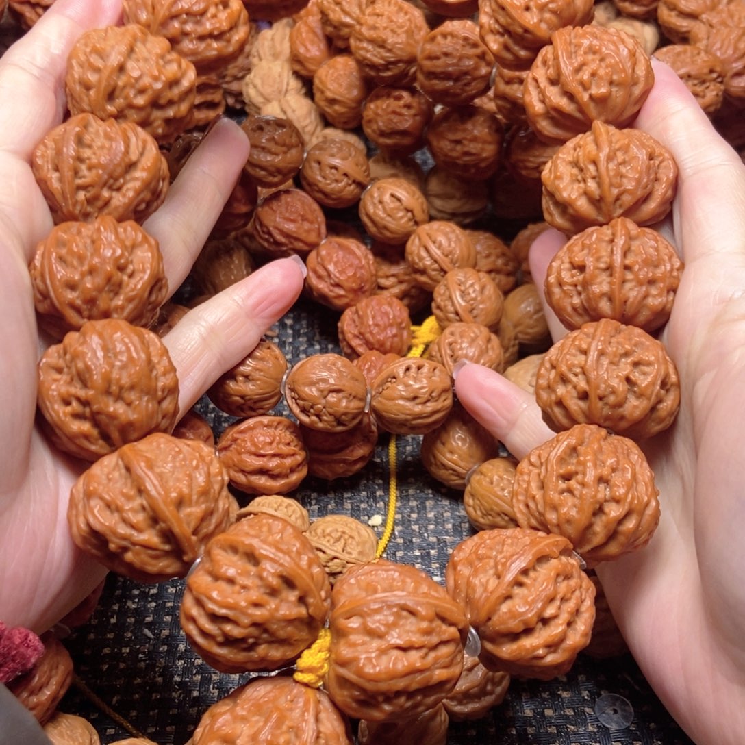 惊***地吊坠桃核粗筋八棱