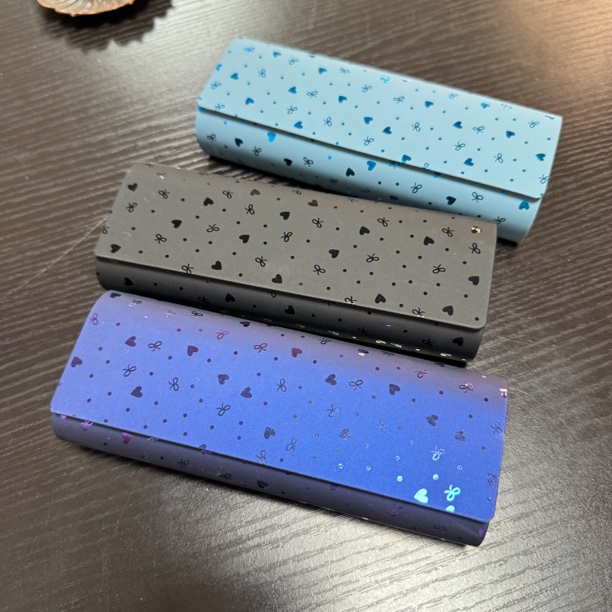 网红爆款爱心小蝴蝶结眼镜盒 200个（免费印字）