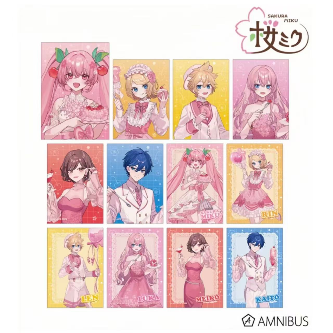 【V家合集】初音未来 水豚联动徽章/樱花派对相卡 镜音 kaito 巡音