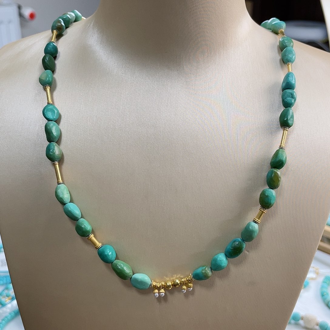 绿松石珠宝奇石未镶嵌