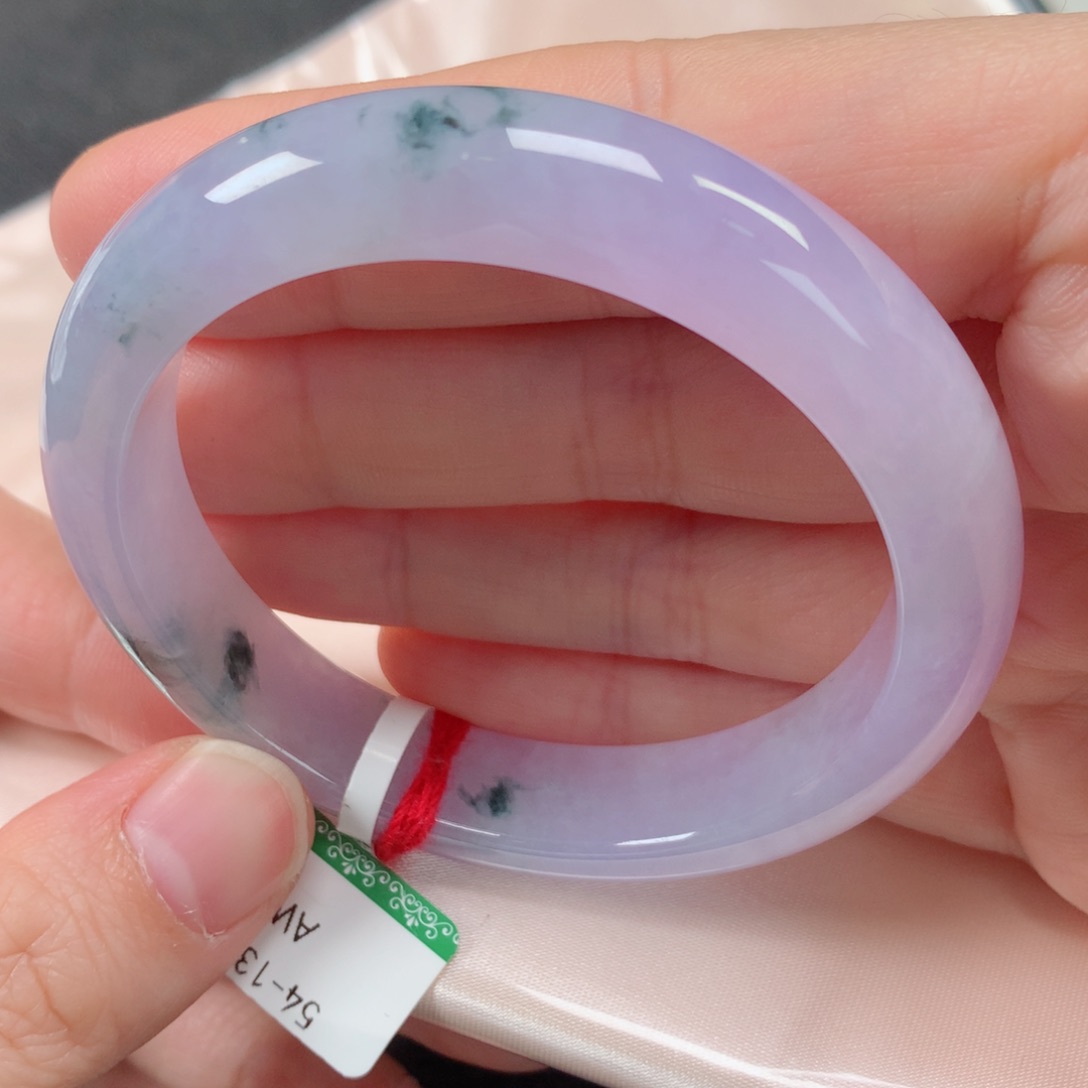 未镶嵌手镯翡翠缅甸天然翡翠手镯54