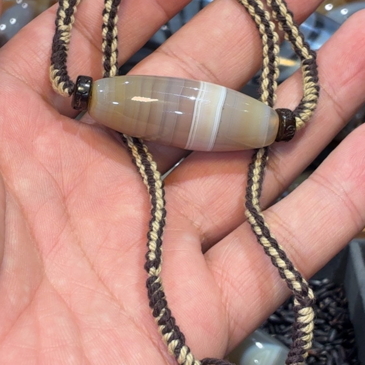 玛瑙/玉髓散珠_HEIMORI 天然天珠