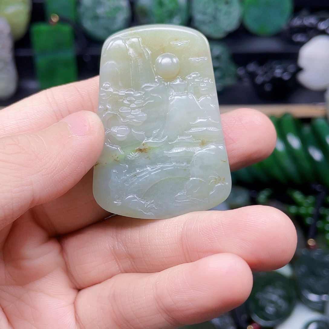 和田玉未镶嵌珠宝半成品