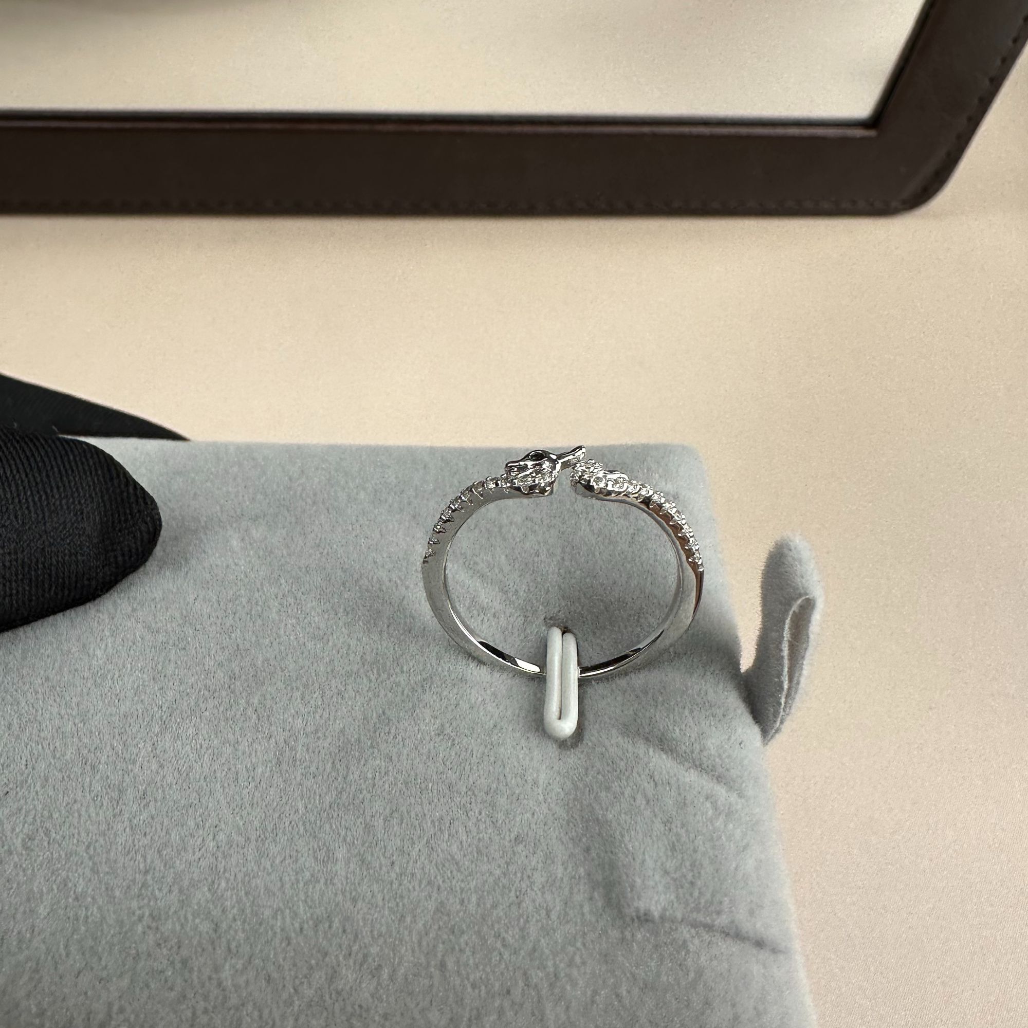 925银戒指 银龙 925银戒指