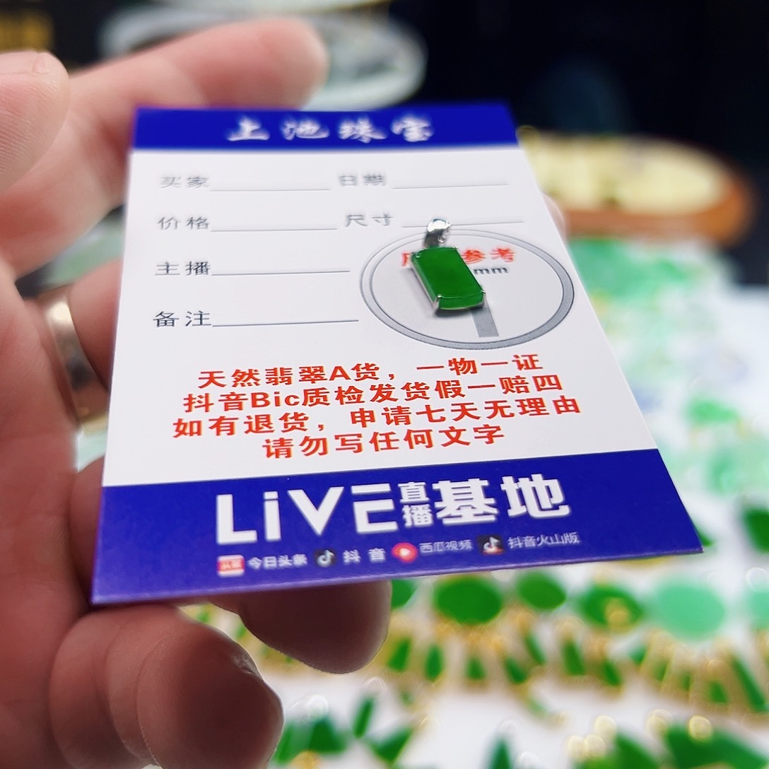 翡翠18K金镶嵌颈饰翡翠