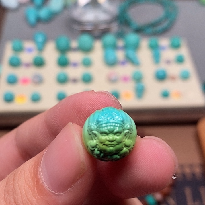 原生态湖北矿散珠配饰，尺寸13