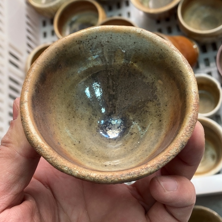 柴烧杯子宝瓶大放漏