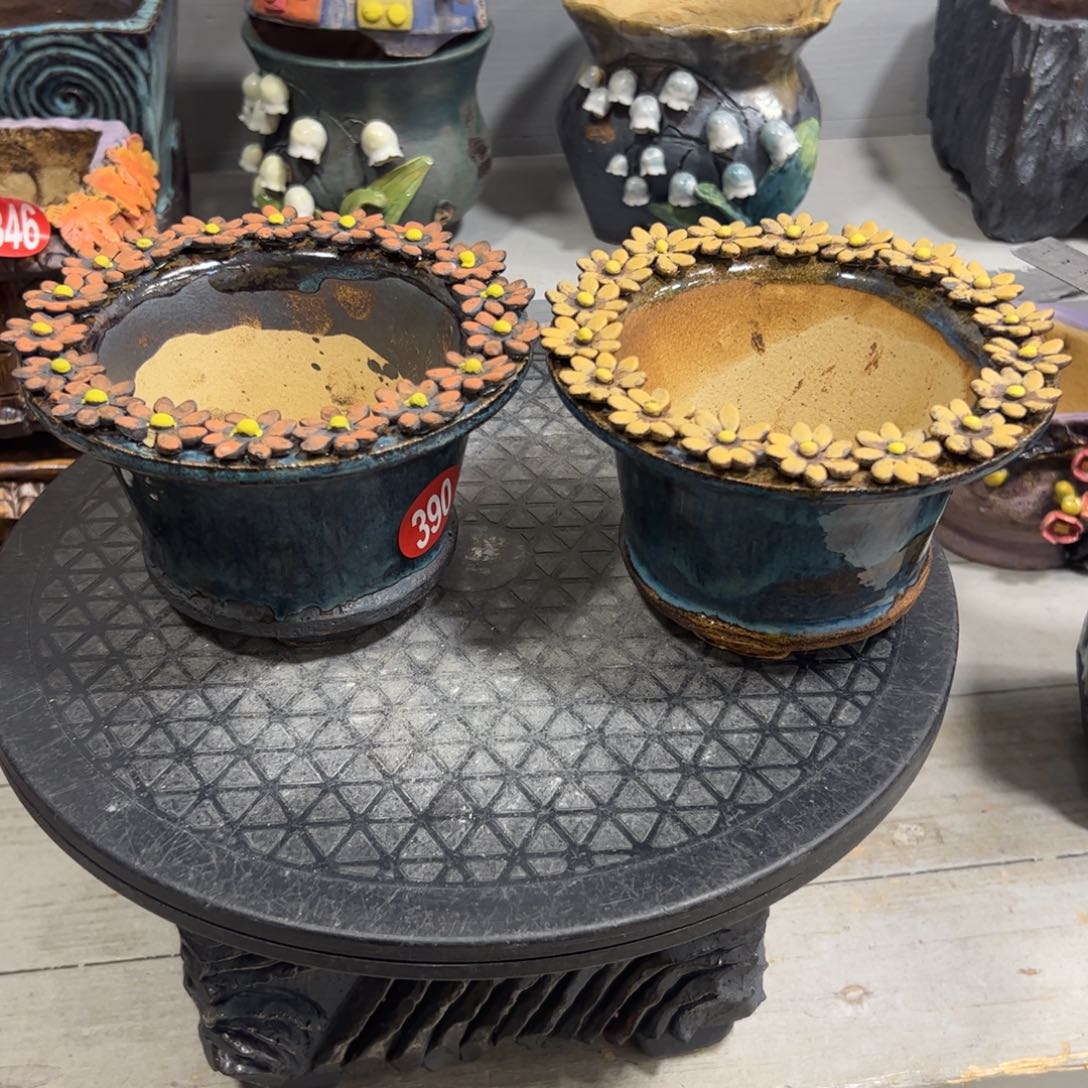 明***我微瑕390 号陶然花盆厂家直销