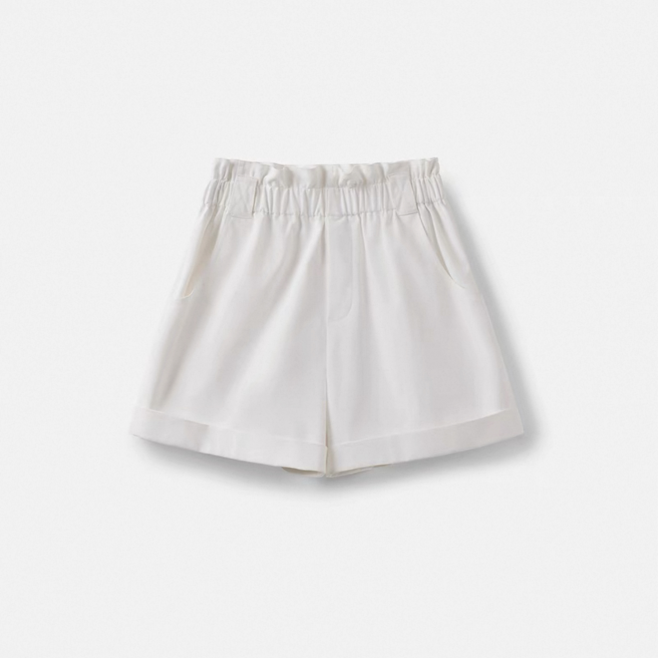 【松逸短裤】收腰休闲短裤女夏季新款高腰直筒 TY8231