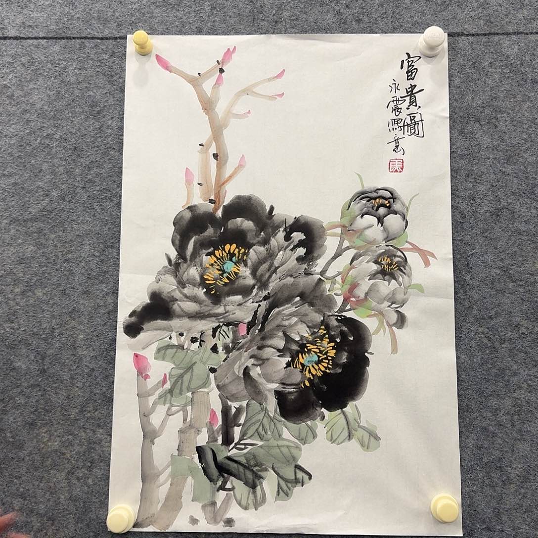 国画国画纯手绘制