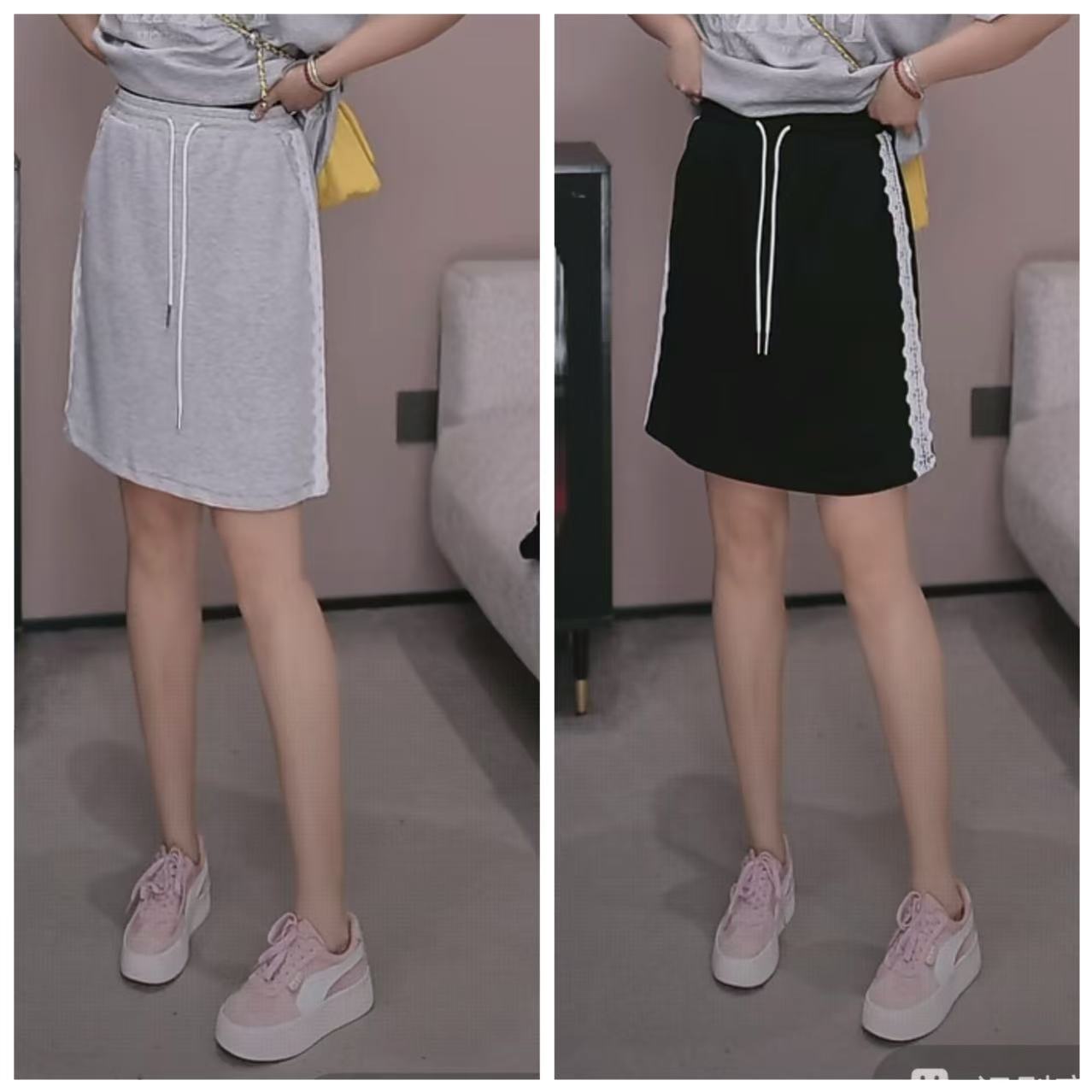 欧货【蕾丝边短裙】UP 150-1【No退换】瑕疵品