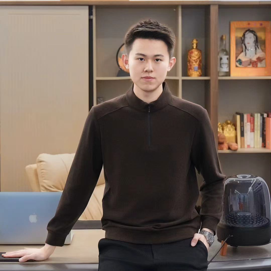 【bing哥哥】男士套头款时尚秋冬针织毛衣衫圆领休闲保暖长袖上衣