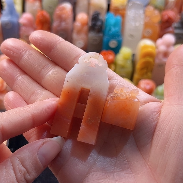 老挝石印石弦****7手工定制设计