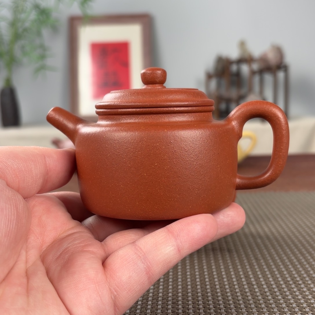紫砂茶壶黄龙山原矿紫砂壶