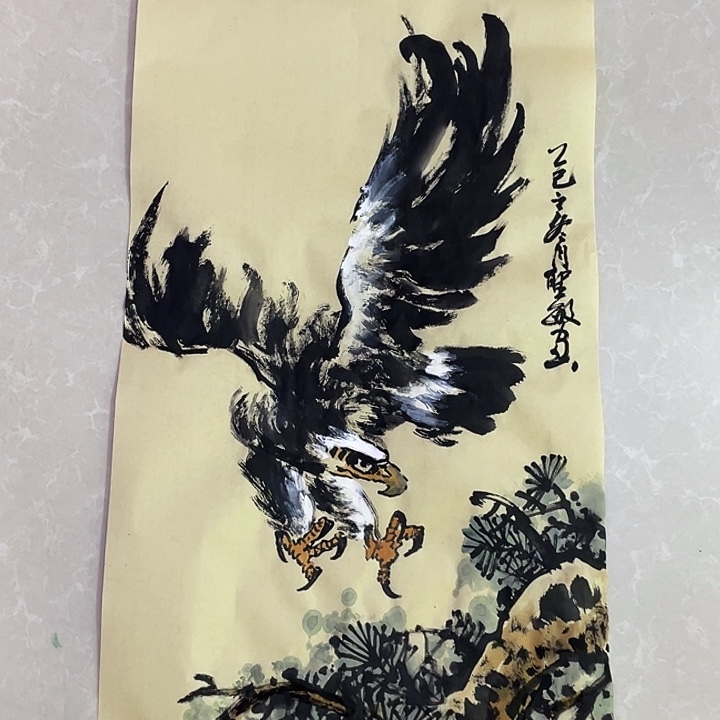 国画张圣敏先生纯手绘作品