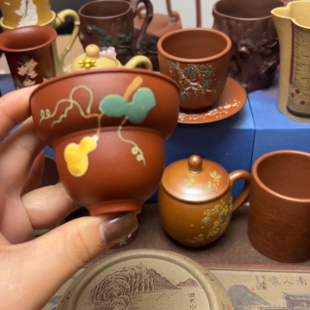 紫砂茶杯紫砂主人杯