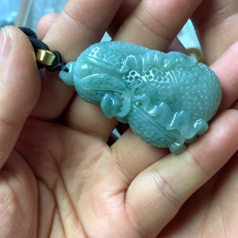 翡翠未镶嵌颈饰天然缅甸翡翠a货