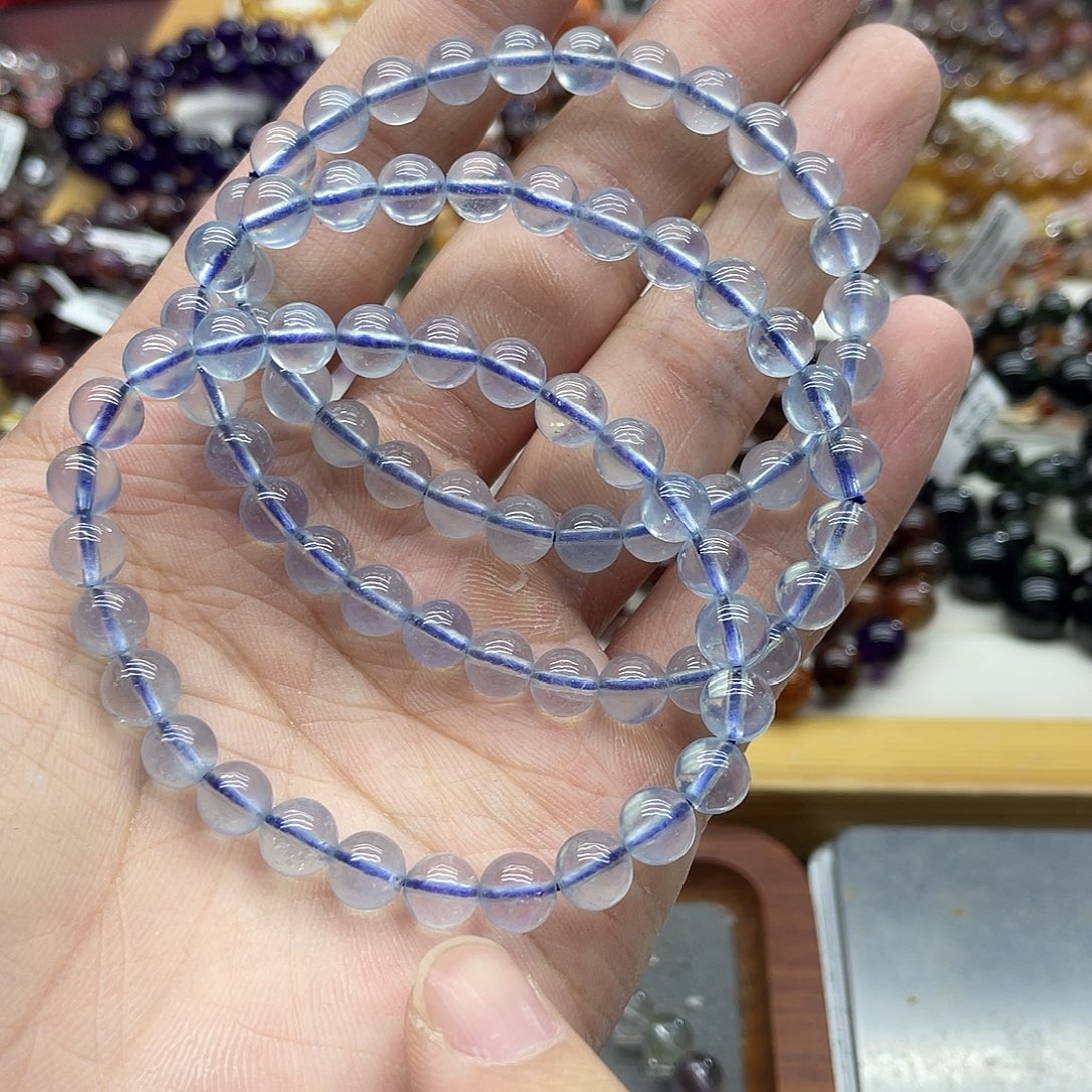 手链未镶嵌海蓝宝石多样性发货发一条