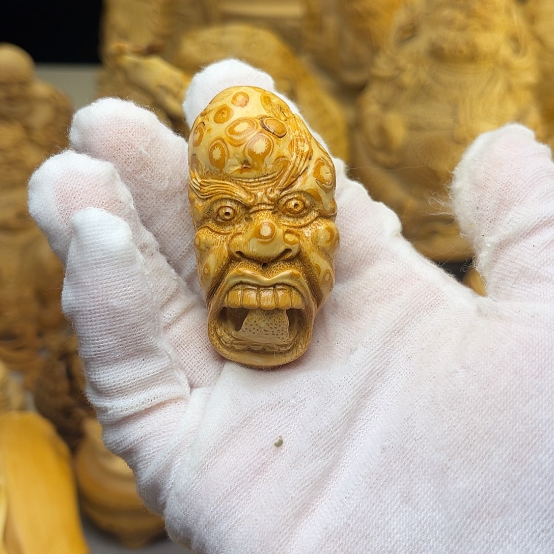 竹颓竹根的雕刻艺术