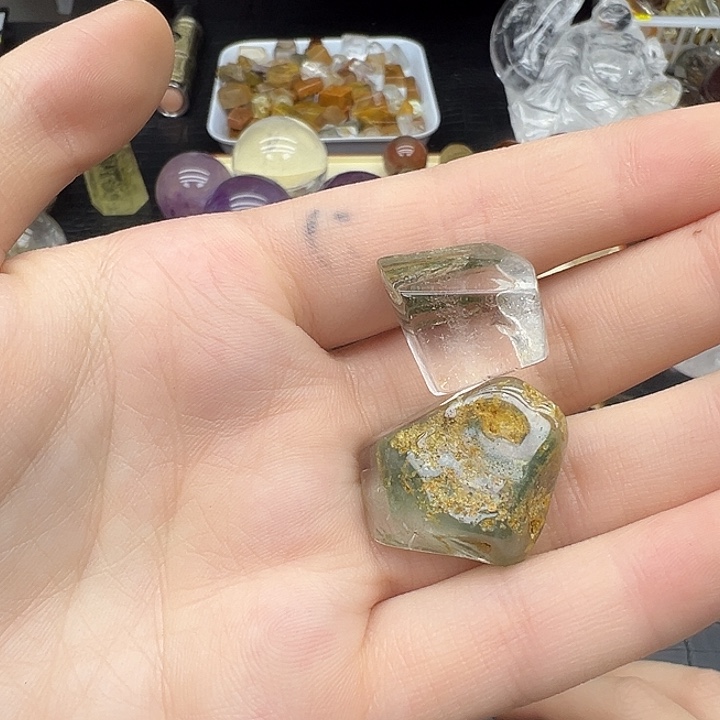 未镶嵌水晶珠宝半成品16水晶
