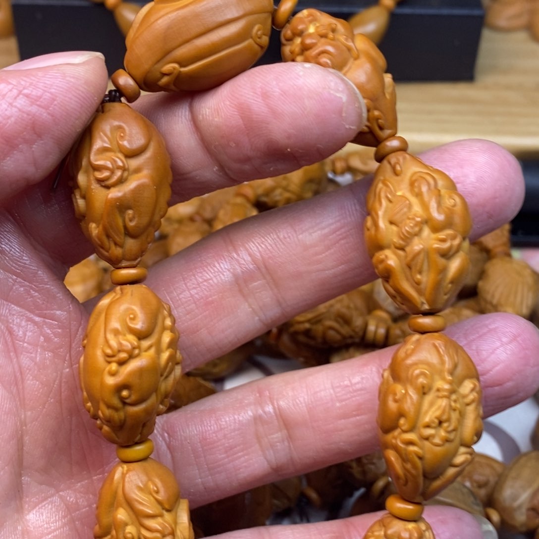 橄榄核手串/手链橄榄核雕刻桥