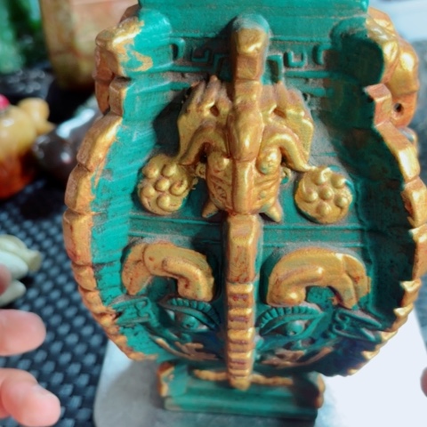 紫金钵盂菩提吊坠