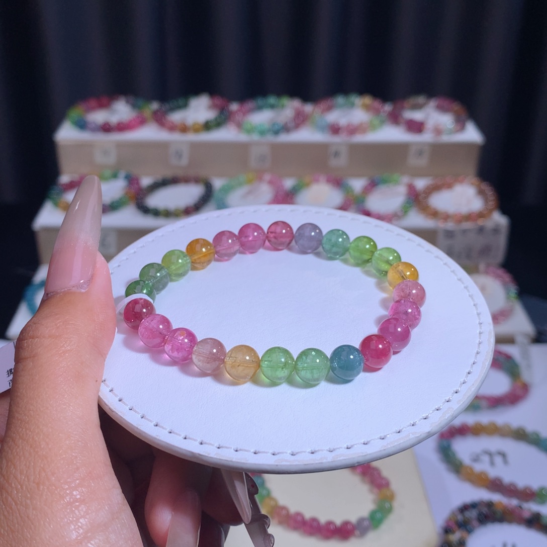 碧玺手链未镶嵌碧玺