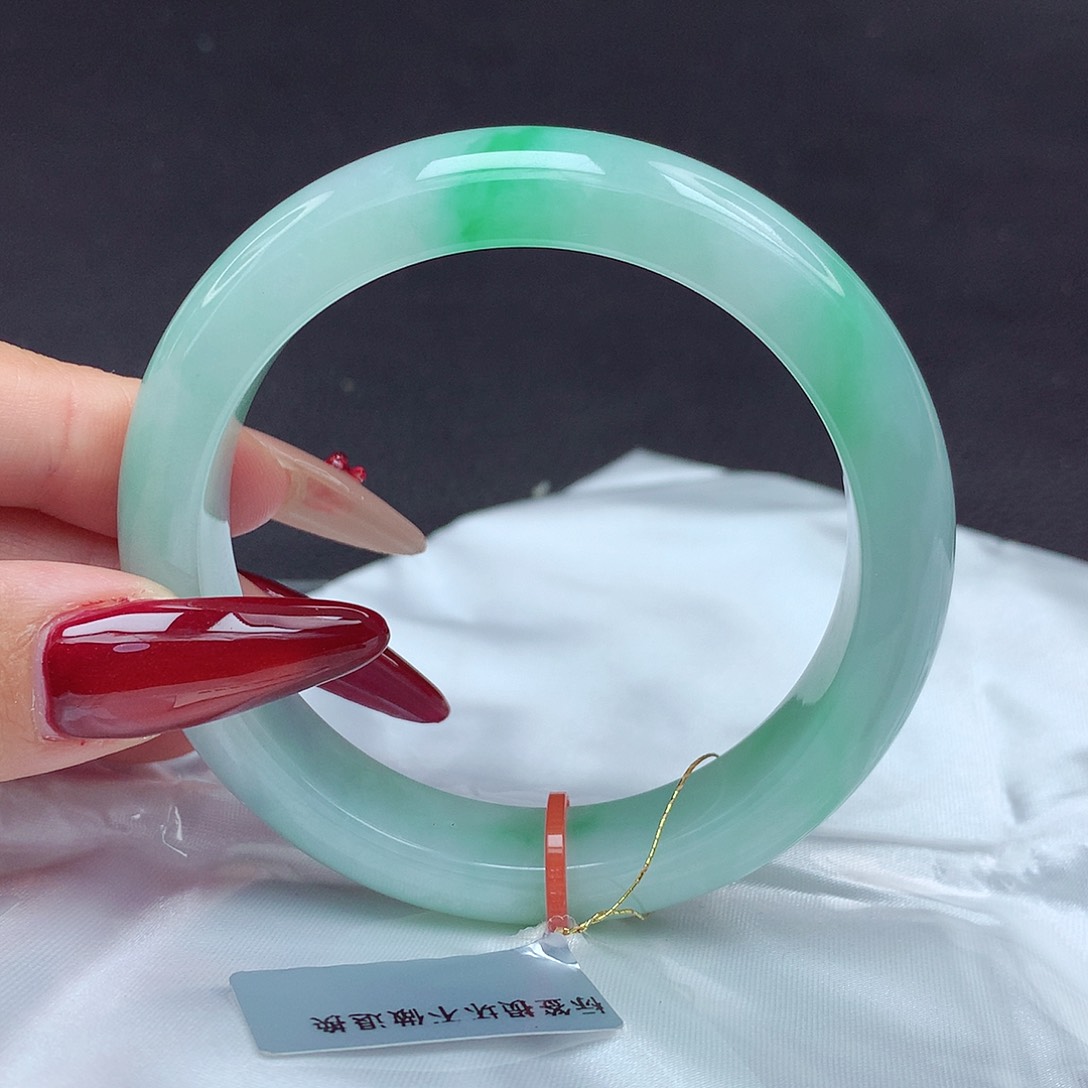 未镶嵌手镯翡翠56圈832