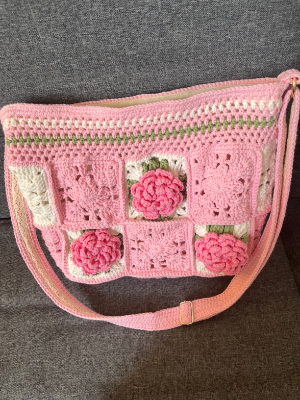 纯手工钩织包包 直播间看好下单改价链接