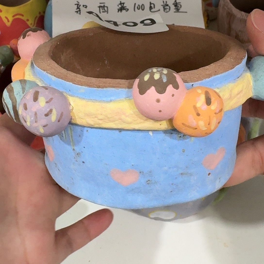 手工瑕疵多肉花盆